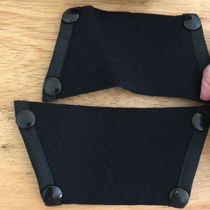 Onesole Interchangeable black shoe toppers New